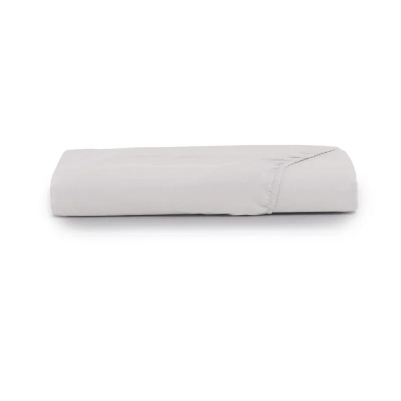 Lençol Solteiro Malha Fio Penteado Altenburg Branco Un