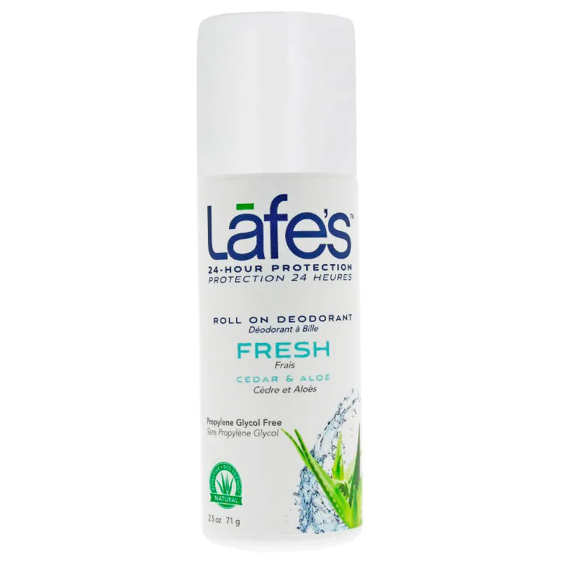 Deodorant Roll On Fresh Cedar e Aloe Lafe's 88ml - Lafe's - Higiene E Beleza