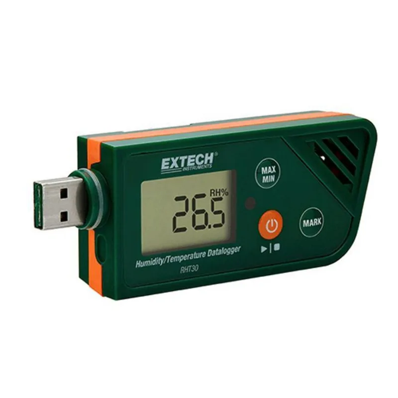 Registrador De Dados De Umidade E Temperatura Usb Extech