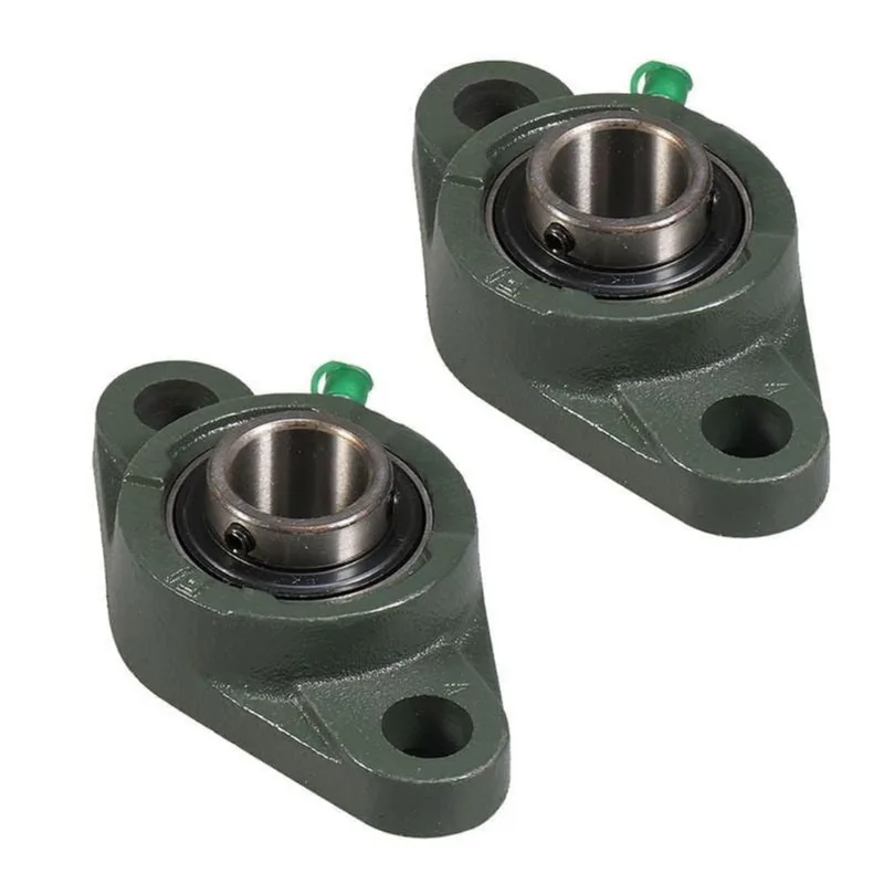 02 Mancal Tipo Oval Com Rolamento Ucfl204 20Mm
