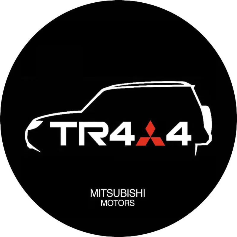Capa Para Estepe Pneu Exclusiva Mitsubishi Pajero Tr4 4x4