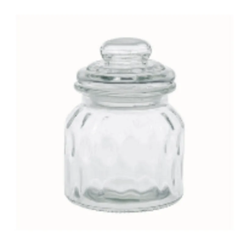 POTE DE VIDRO IMPORT C/TAMPA 700ML