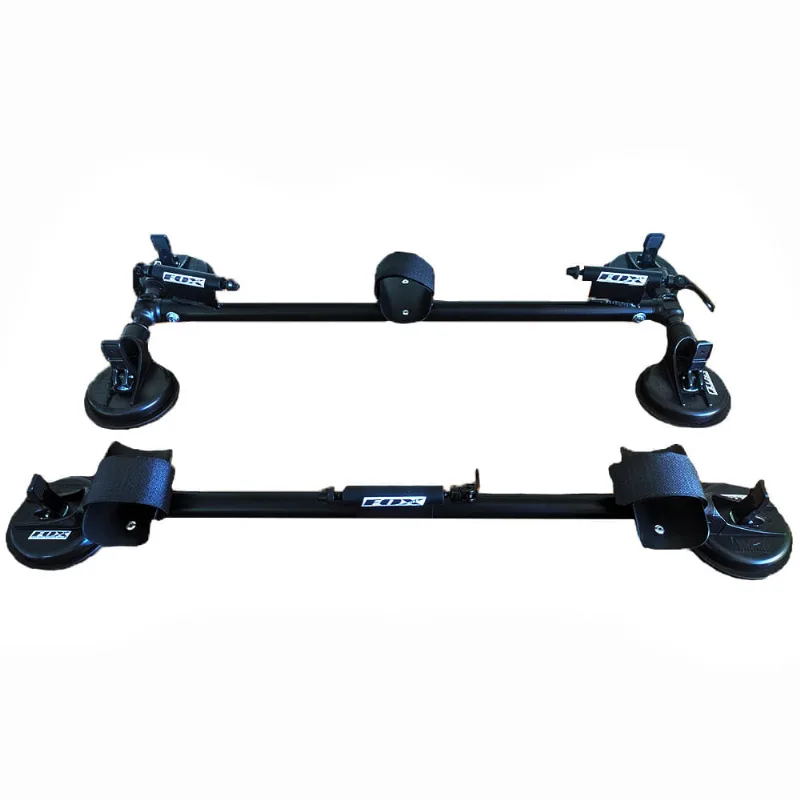 Rack Suporte Transbike de Teto c/ Ventosas Foxtransbike - 3 bicicletas