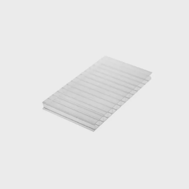 Chapa de Policarbonato Alveolar Cristal 6mm - 2,10m x 6,00m