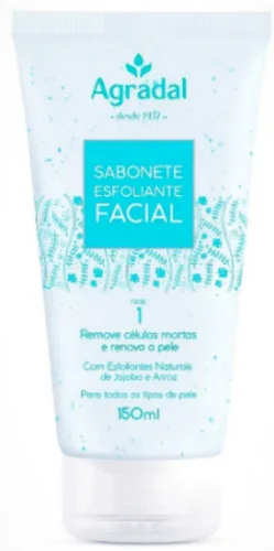 SABONETE LÍQUIDO AGRADAL ESFOLIANTE FACIAL 150ML