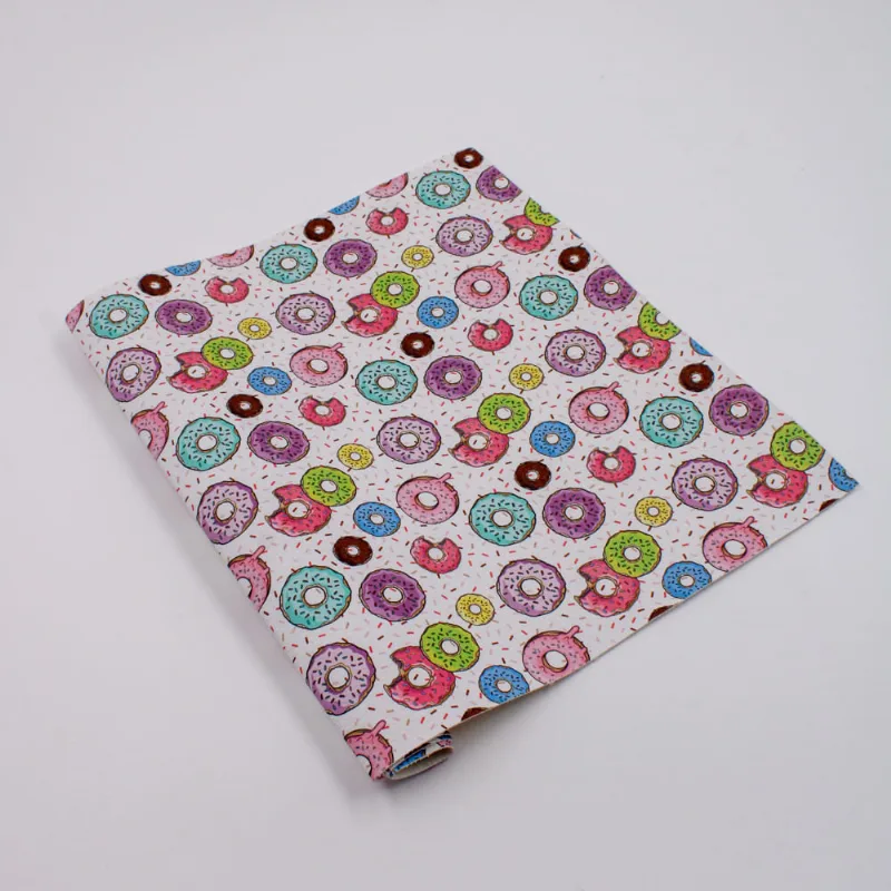 LONITA DOLARO ESTAMPADA DONUTS 24X40CM COM 6 UNIDADES 103 - Colorido