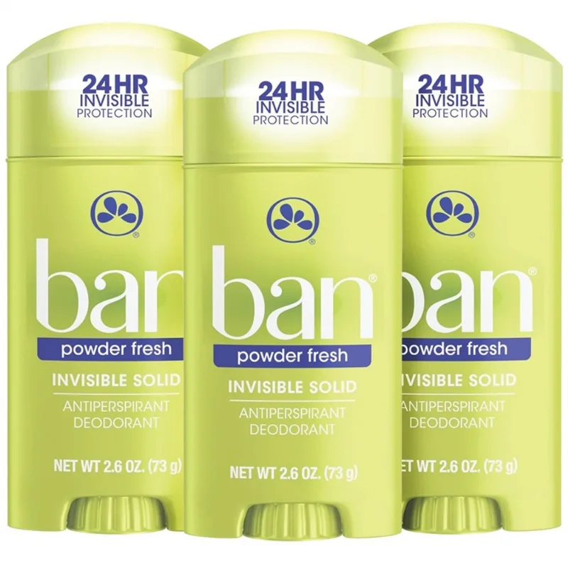Ban Desodorante Stick powder fresh - 73G - 3 Unidades