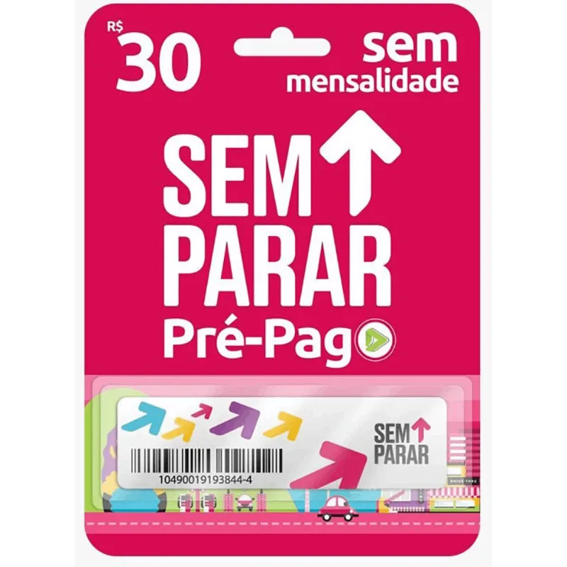 Etiqueta Sem Parar Pré Pago