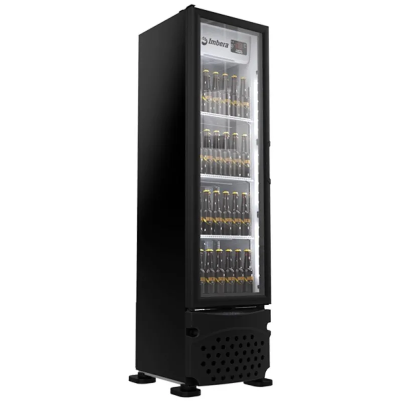 Cervejeira Imbera 244 Litros Porta de Vidro Preto CCV144-220V - Imbera - Eletrodomésticos