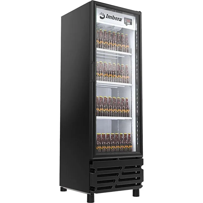 Cervejeira Imbera 538 Litros Porta de Vidro Padrão Preta CCV355 - 127 Volts - Imbera - Eletrodomésticos