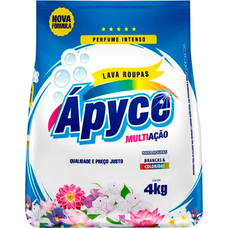 Lava Roupas em Pó Ápyce Multiação 4kg