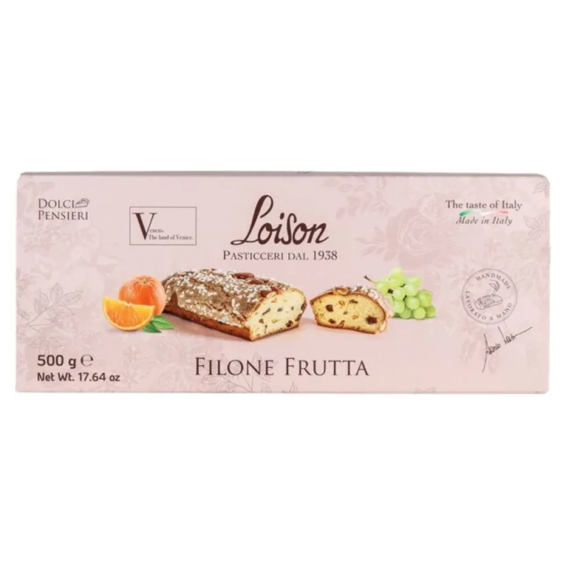 Pão Filone com Frutas e Creme de Limão Loison 500g - Loison