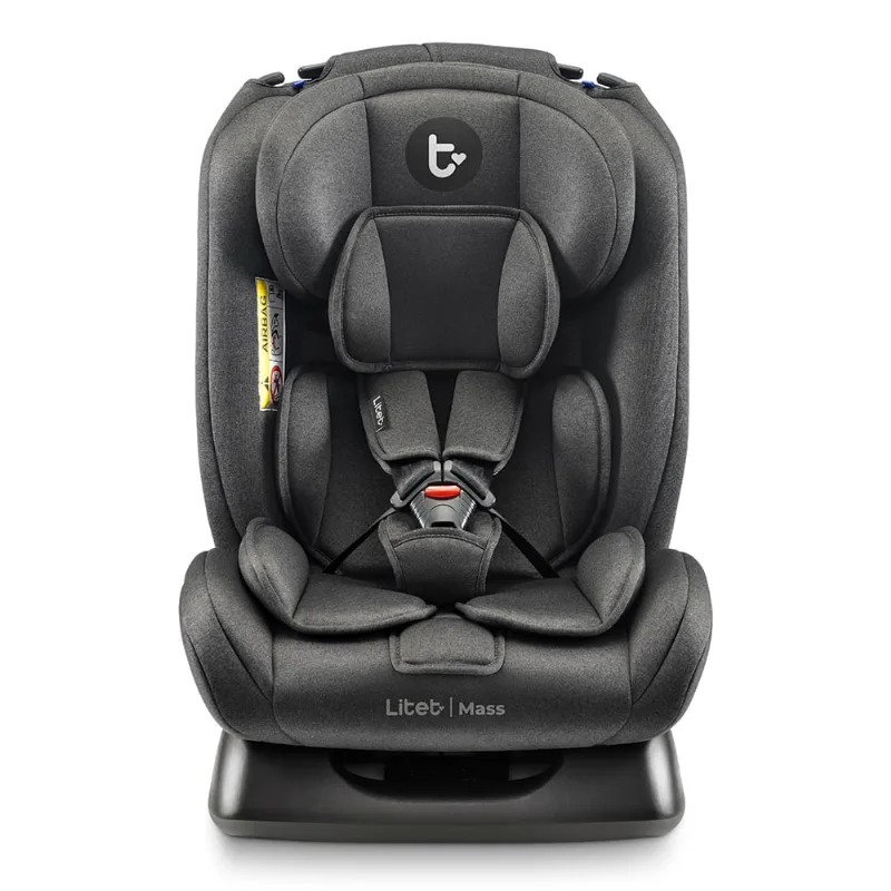Cadeirinha infantil para carro Litet Mass 0-36kg Preta - BB456OUT [Remanufaturado] BB456OUT - Litet