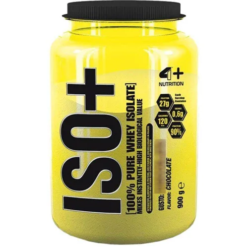 Whey Protein Isolado Morango Banana 4 Nutrition 900g - NUTRITION - Suplementos