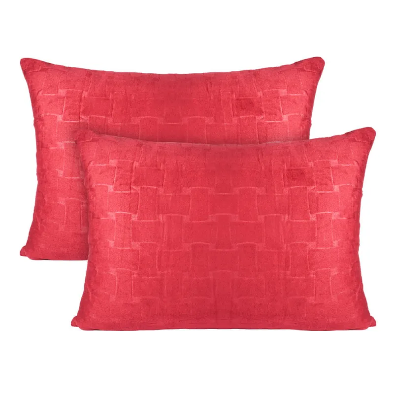 Par de Fronha em Plush Bella Enxovais Dreams Ruby - Bella Enxovais - Cama, Mesa E Banho