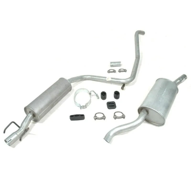 Kit Escapamento Abafador + Traseiro Corsa Pick Up 1.6 95 03