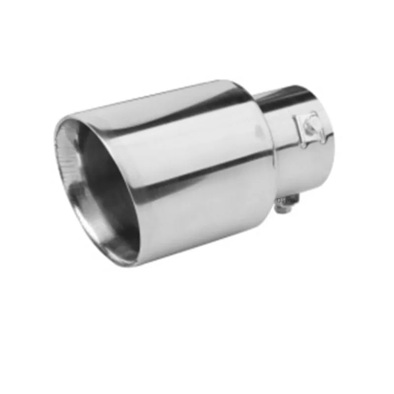 Ponteira esportiva simples inox encaixe 2,5pol HB20 New Fit