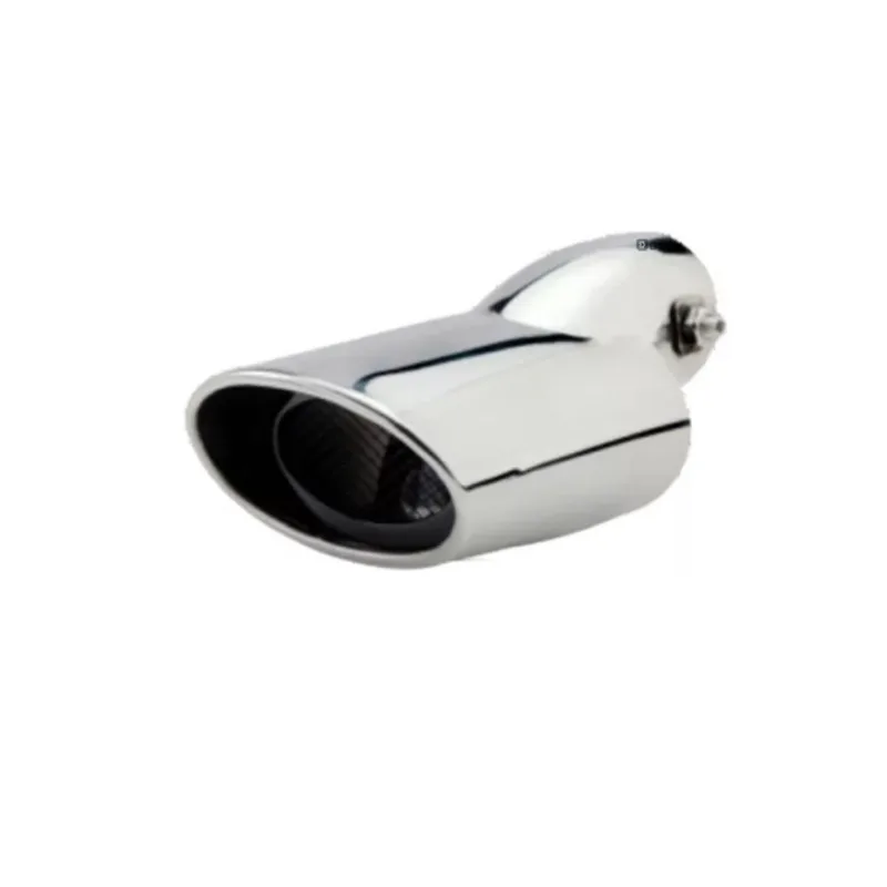 Ponteira universal inox chanfrado encaixe.2.5pol saída 4pol