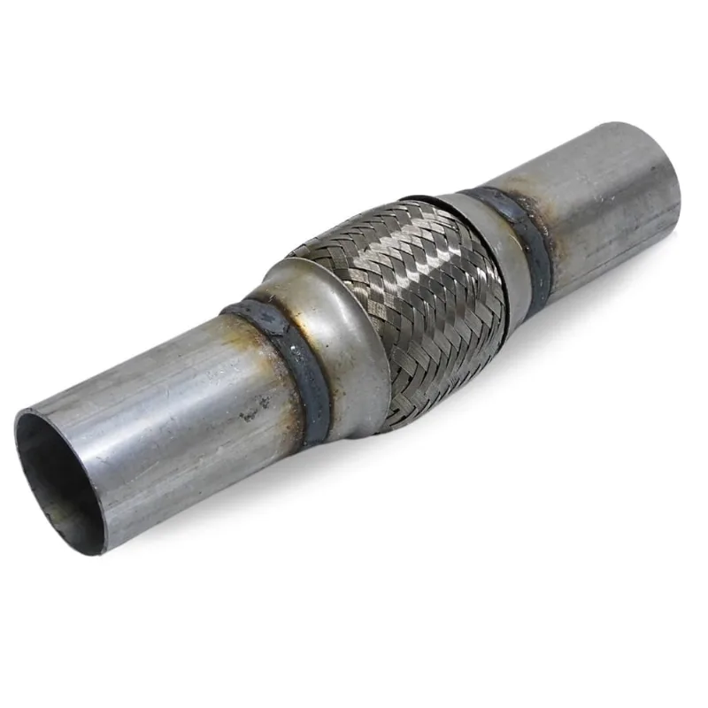 Tubo escape flexivel para adaptação 1-3/4 pol 250mm x44mm