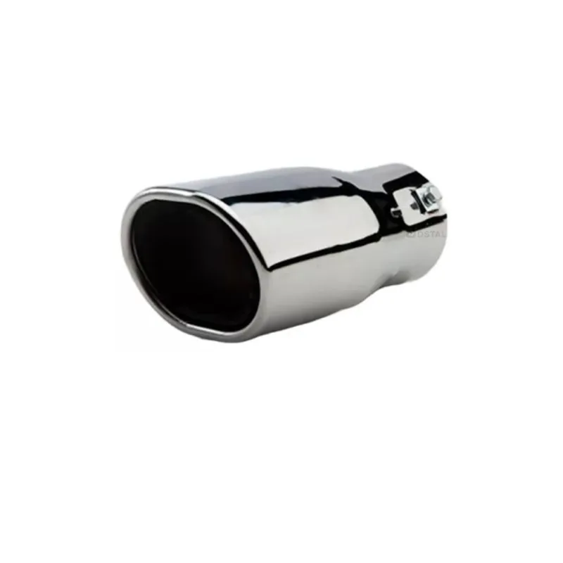 Ponteira Escapamento universal inox Saída Oval de 4pol 100mm