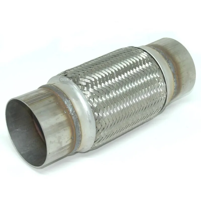 Flexível Escape Universal 4 Polegadas Em Inox