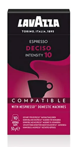 Cafe Espresso Em Capsula Lavazza Deciso 50g - LAVAZZA