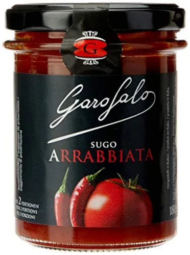 MOLHO SUGO ARRABBIATA GAROFALO 180G - GAROFALO