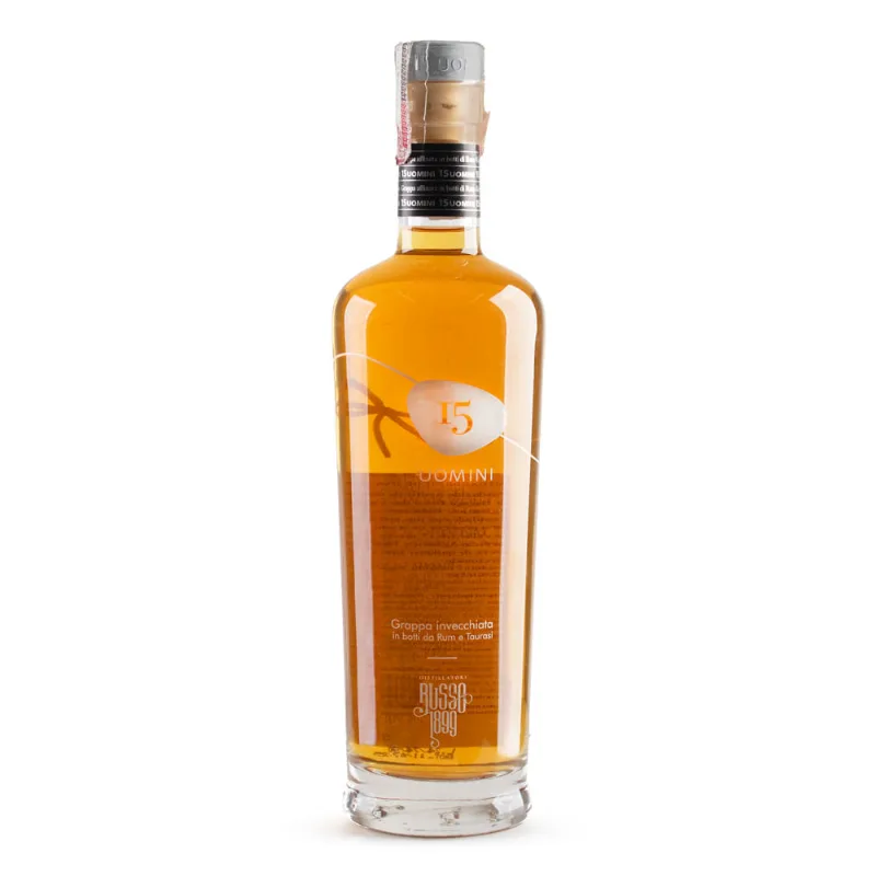 Grappa Italiana 15 Uomini Envelhecida Russo 500ml