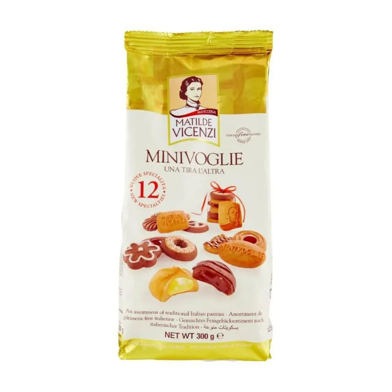 Biscoitos Sortidos Minivoglie Matilde Vicenzi 300g