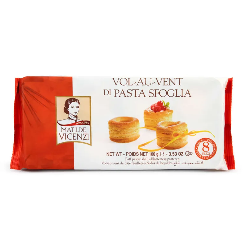 Biscoito Italiano Vol-Au-Vent Vicenzi 100g