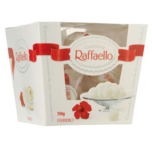 Bombom Wafer Raffaello Caixa 150g - RAFFAELLO - Mercearia