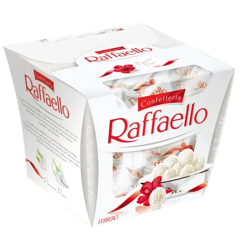 Bombom Wafer Raffaello Caixa 150g - RAFFAELLO - Mercearia