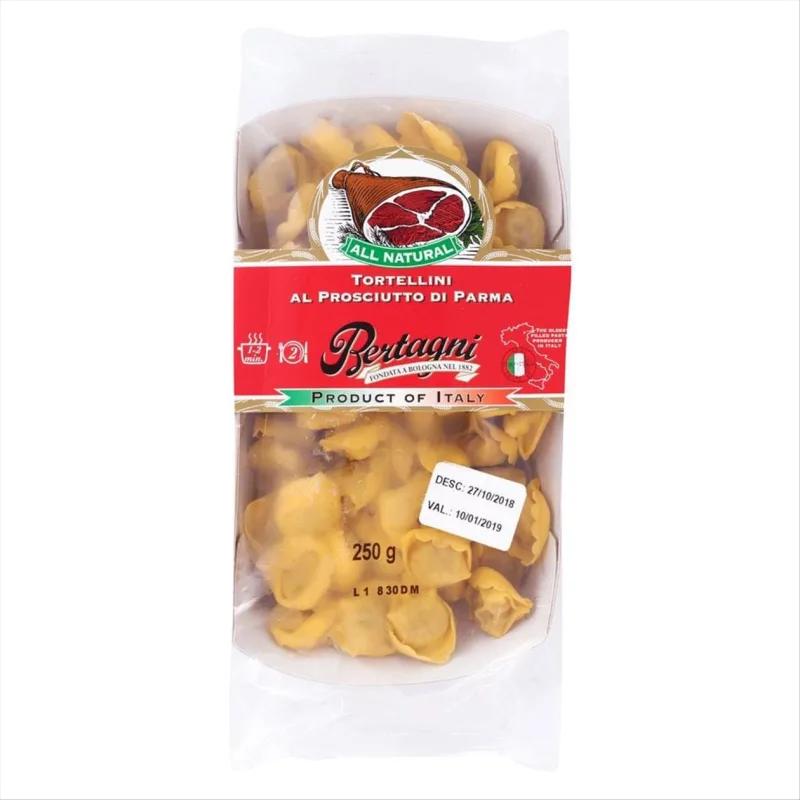 TORTELLINI BERTAGNI AL PROSCIUTTO 250G - BERTAGNI - Produtos De Pastelaria