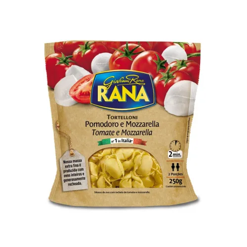 Massas Ravioli Pomodoro E Mozzarella 250g Rana - RANA