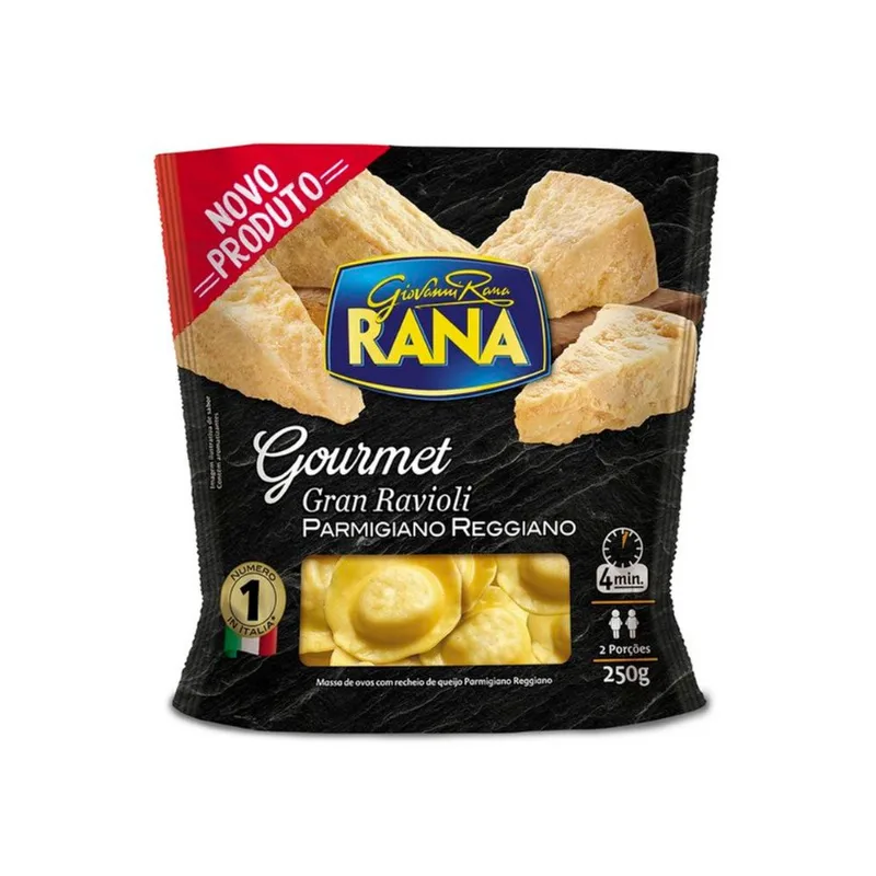 Gran Ravioli Parmigiano Reggiano Giovanni Rana Pacote 250g