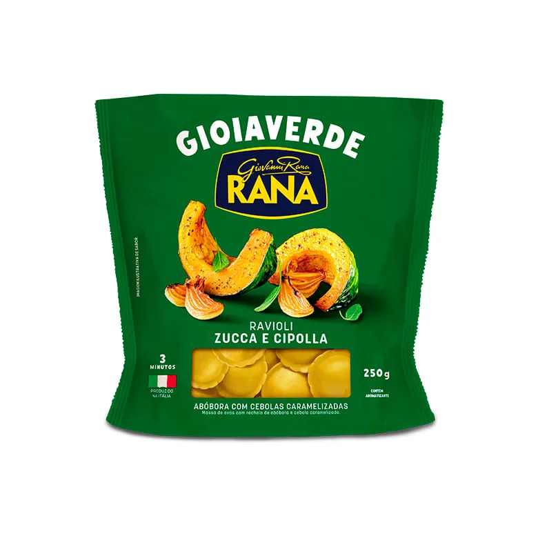 Ravioli Rana Abobora com Cebola Caramelizada 250g - Rana - Mercearia