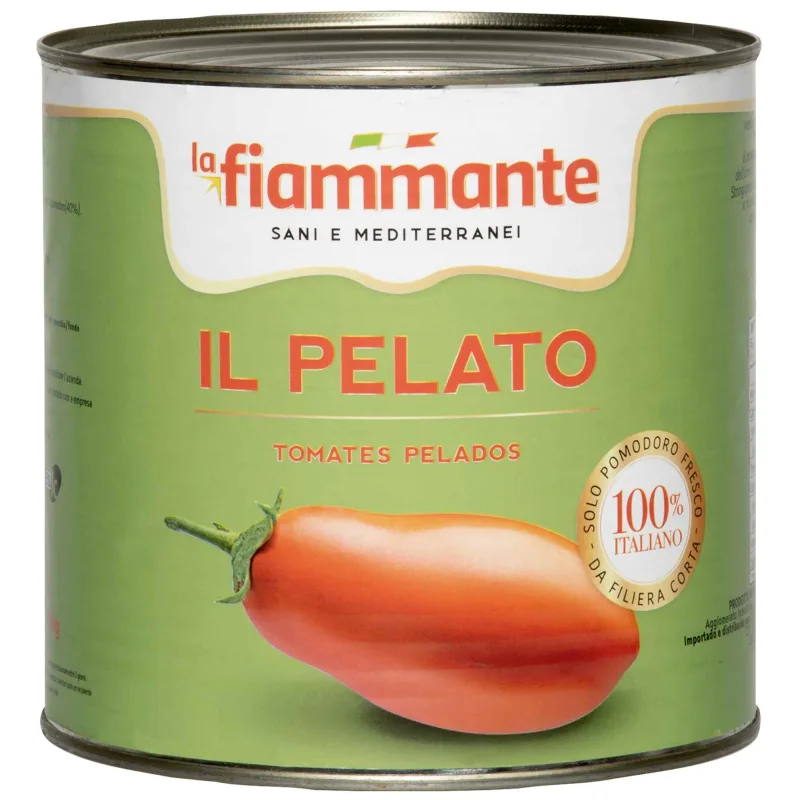 Tomate Pelado La Fiammante 2,5kg - La Fiammante - Mercearia