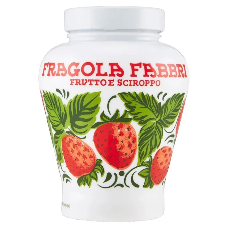 Fragola Opaline Morango Inteiro Em Calda 600g Fabbri - Não Informado - Mercearia