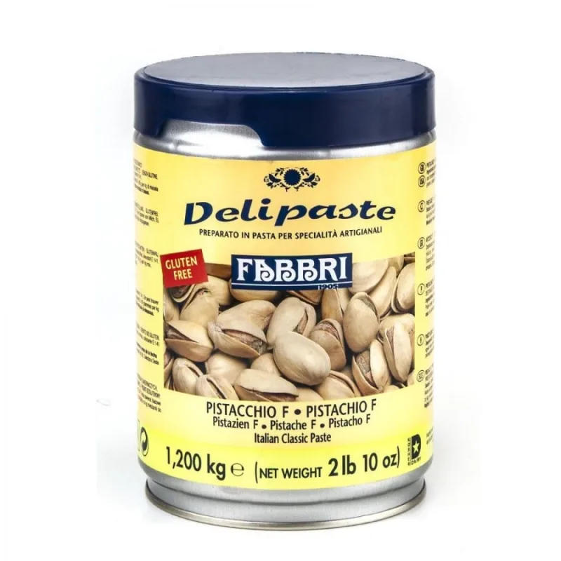Delipaste Sabor Pistache E Amêndoas 1,2kg Fabbri - Não Informado - Mercearia