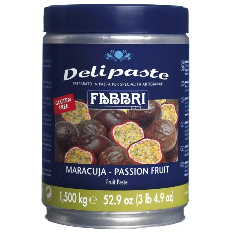 Delipaste Sabor Maracujá 1,5kg Fabbri - Não Informado - Mercearia
