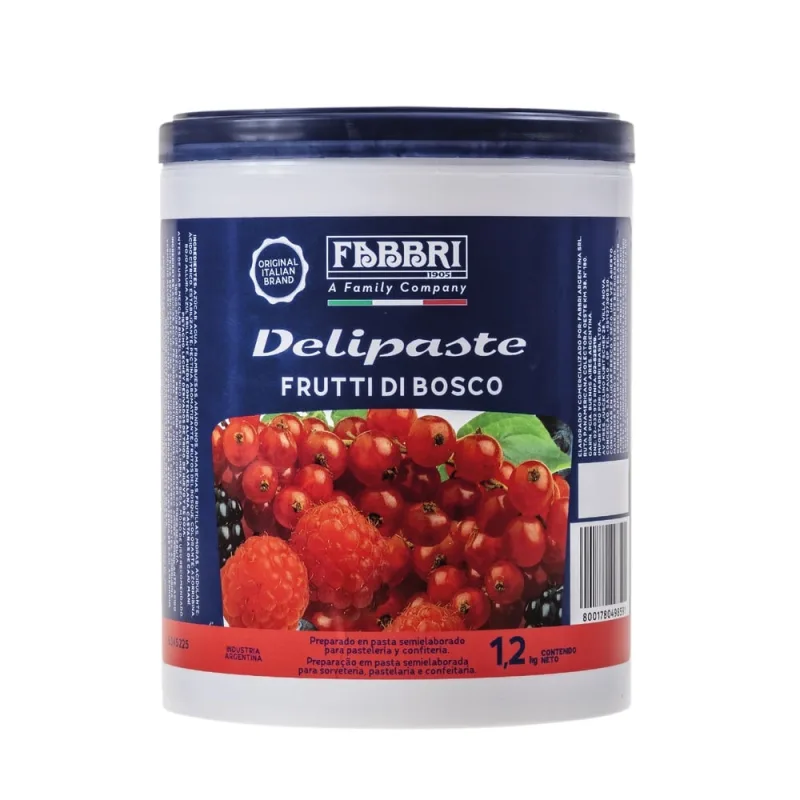 Delipaste Sabor Artificial De Frutas Silvestres 1,2kg Fabbri - Não Informado - Mercearia