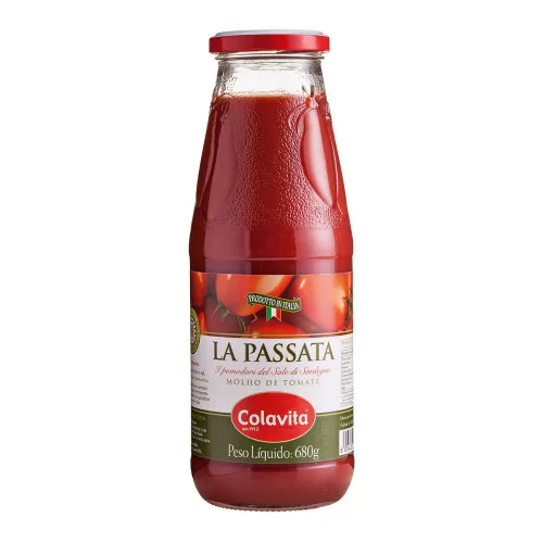 MOLHO TOMATE LA PASSATA COLOVITA 680G - TOMATE