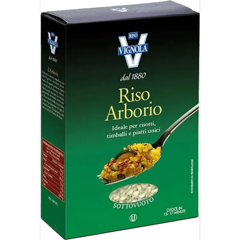 Arroz Italiano Vignola Riso Arbório 500g