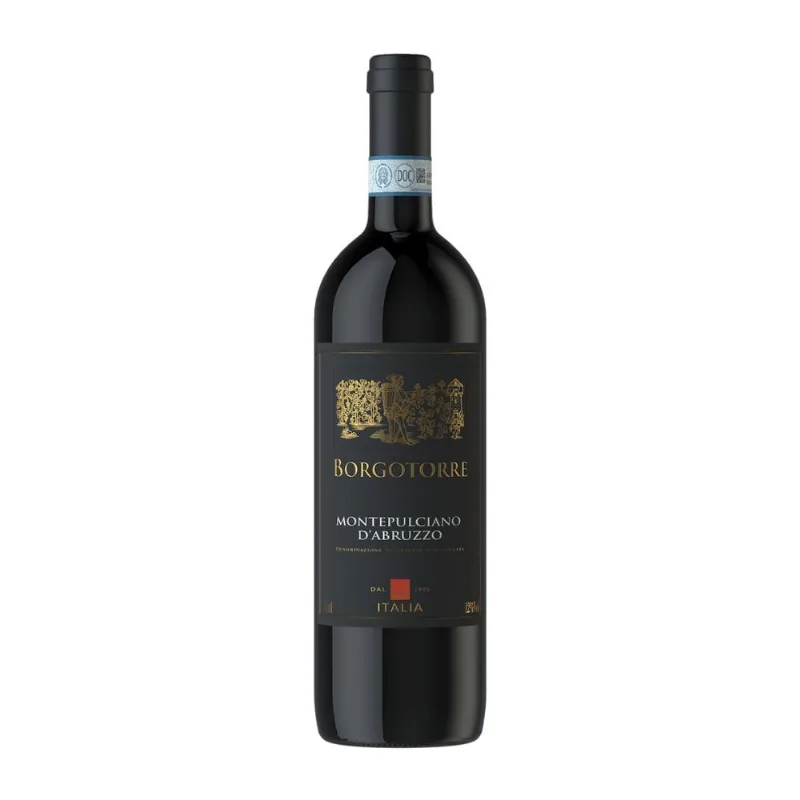 Vinho Italiano Tinto Montepulciano Borgotorre 750ml