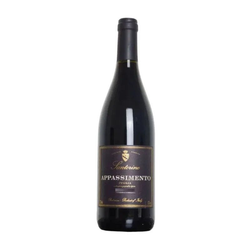 Vinho Italiano Tinto Passito Puglia Igt Santorino 750ml