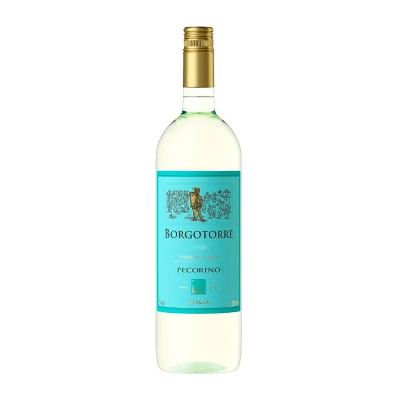 Vinho Italiano Branco Pecorino Borgotorre 750ml