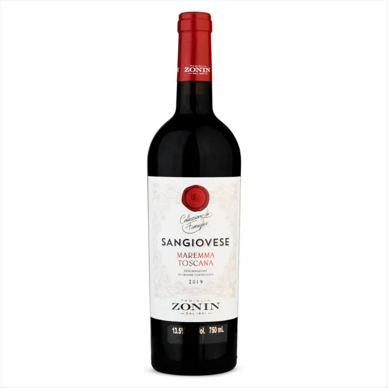 Vinho Tinto Italiano Sangiovese Zonin 750ml