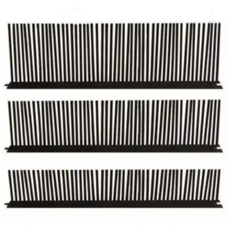 Tapa Pássaros PVC Preto Odem Tapa Pássaros PVC Preto 50x2x11cm Odem