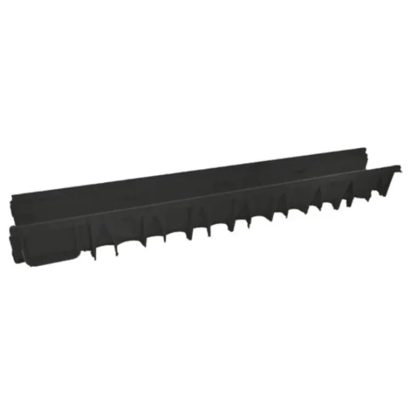 Canal e Grelha Polipropileno Compact 100x10cm Odem Canal e Grelha Polipropileno Compact Preto 100x10cm Odem