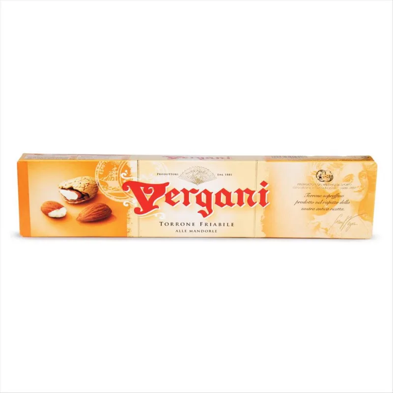 Torrone Friabile com Amêndoas Italiano Vergani 75g